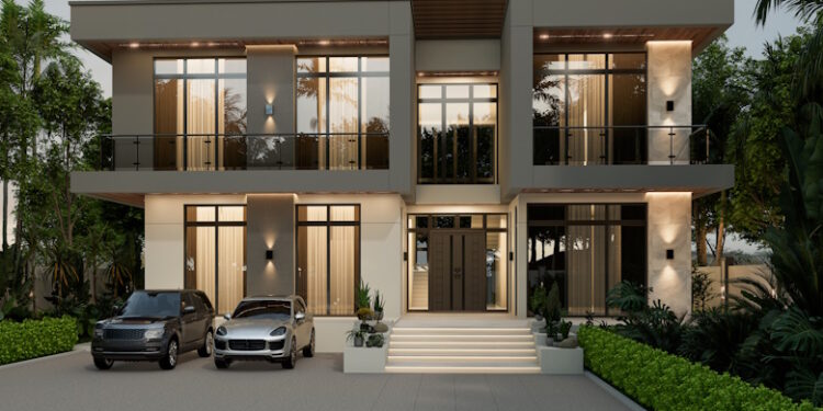 Architectural Design: Modern, Simple And Futuristic Housing